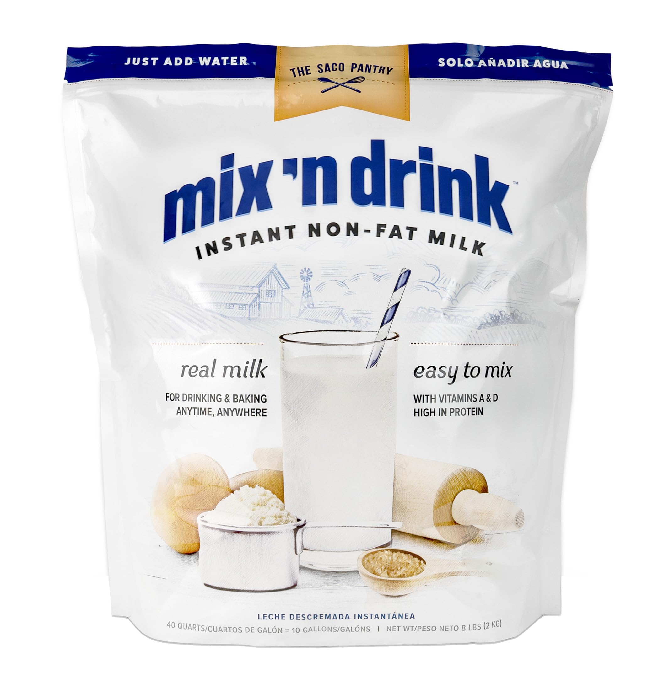 SACO Mix 'n Drink Instant Skim