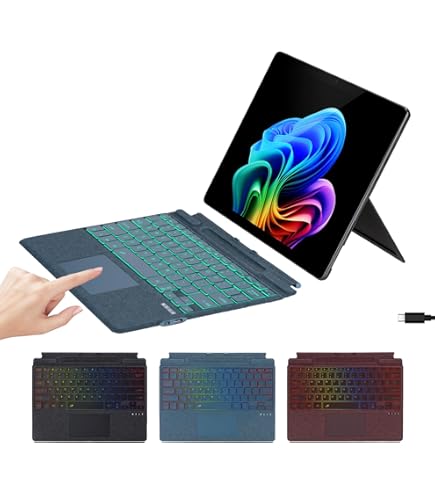 Amazon.com: Microsoft Surface Pro X Keyboard - Black (QJW-00001