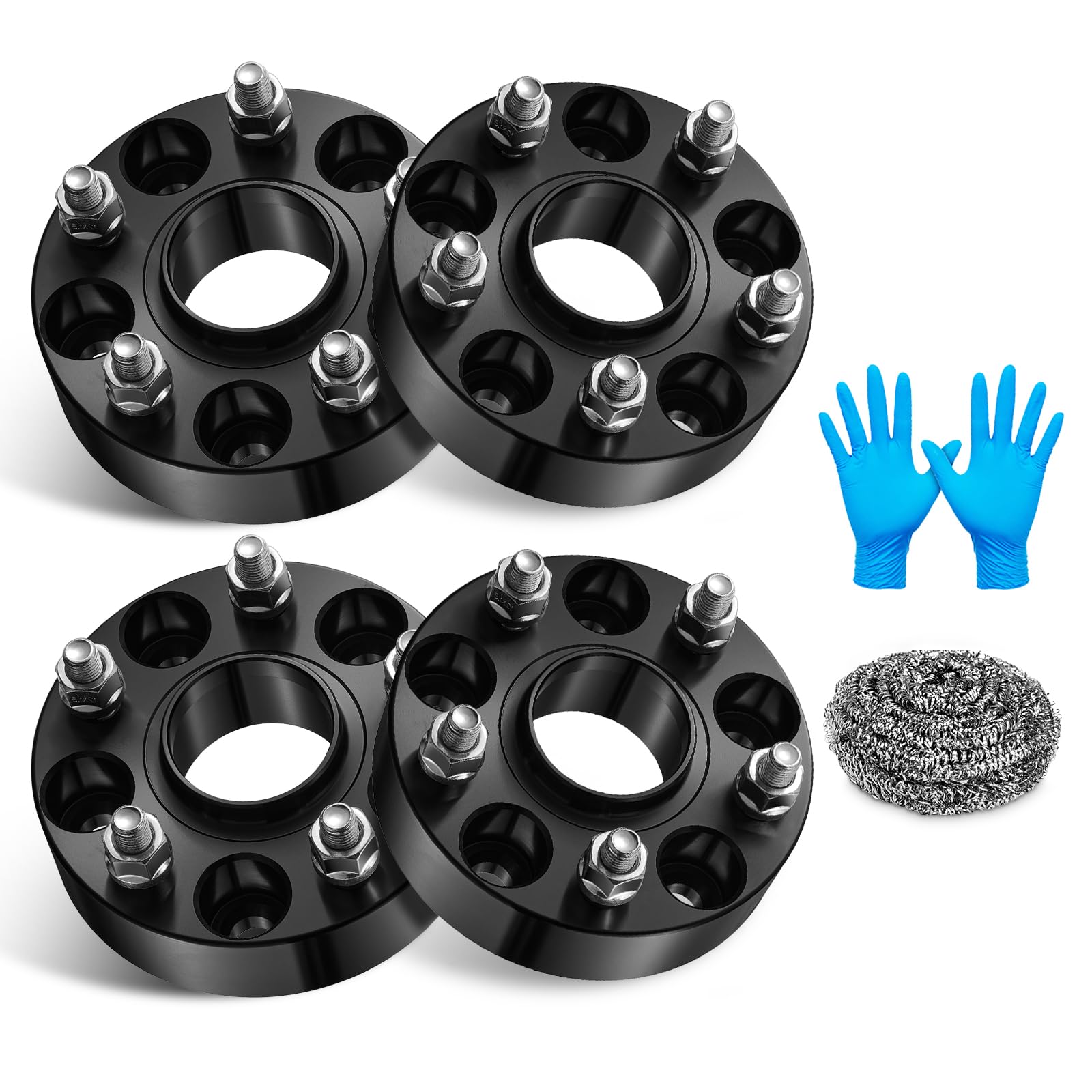 Photo 1 of BDFHYK 5x114.3mm Wheel Spacers 1.5 inch 5x4.5 Hubcentric Wheel Spacer Compatible with Lexus ES250 ES300,tC xB,Avalon Camry, Forged 5 Lug Wheel Adapters M12x1.5 & 60.1mm Hub Bore, Set of 4