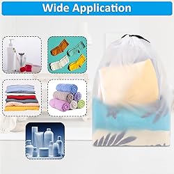 COIDEA, Waterproof Travel Drawstring Shoe Bags for