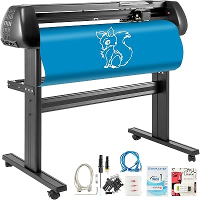 28 pollici Taglierina per plotter da vinile base macchina da taglio vinile con plotter da supporto Creazione di segni di velocità di forza regolabile