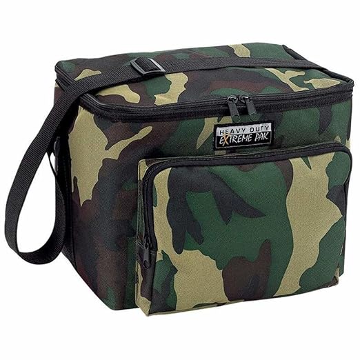 ExtremePak Trade WaterResistant HeavyDuty Cooler Bag, Camouflage