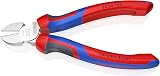 KNIPEX Diagonal Cutter 160 mm Self-Service Card Chrome Comfort Handles 70 05 view 2