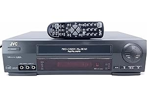 JVC HR-A56U VCR VHS Player Video Cassette Recorder Plug Play 19u Hi Fi SQPB