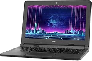 Dell Chromebook 3120 Laptop Computer Intel Dual Core 4GB RAM 16GB SSD WiFi HDMI (Renewed)