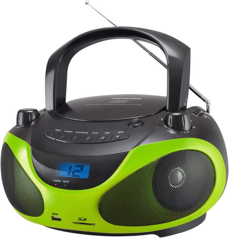 Boombox CD/MP3/USB SENCOR SPT 228 BG Amazon.co.uk Electronics