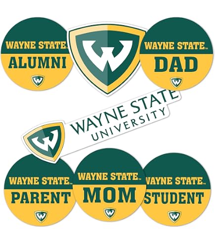 Wayne State University Sticker - Desert Cactus Vinyl Decal For Laptop, Car, Water Bottle - View #14