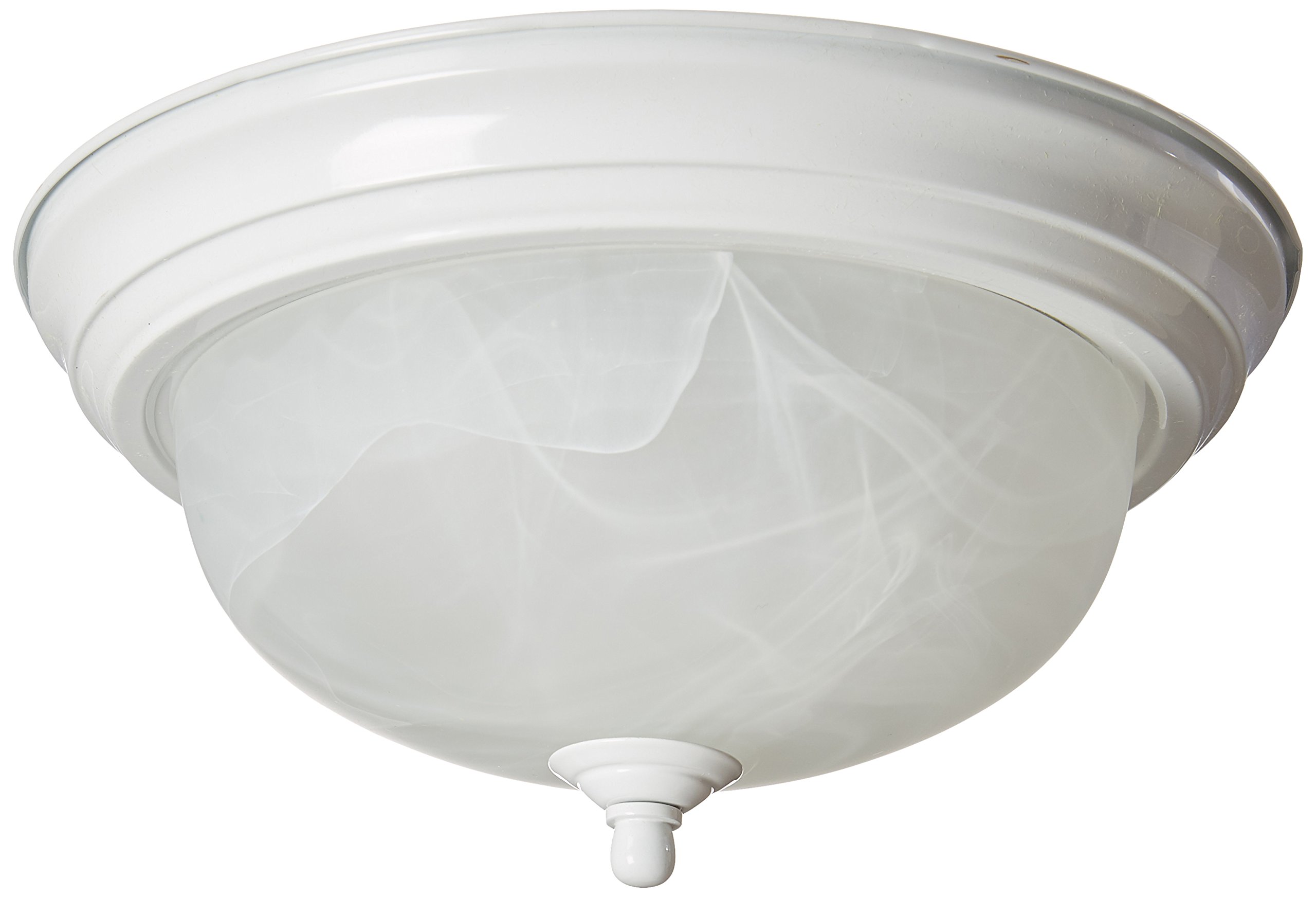Photo 1 of One-Light Dome Glass 11-3/8" Close-to-Ceiling