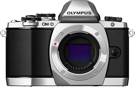 Amazon Com Olympus Om D E M10 Mirrorless Digital Camera Silver Body Only Camera Photo