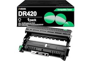 Ankink DR420 Drum Compatible for Brother DR 420 DR-420 for HL-2240 HL-2240D HL-2270DW HL-2280DW MFC-7360N MFC-7460DN MFC-7860DW Fax-2840 2940 DCP-7060D DCP-7065DN Printer(1 Pack, Not Toner)