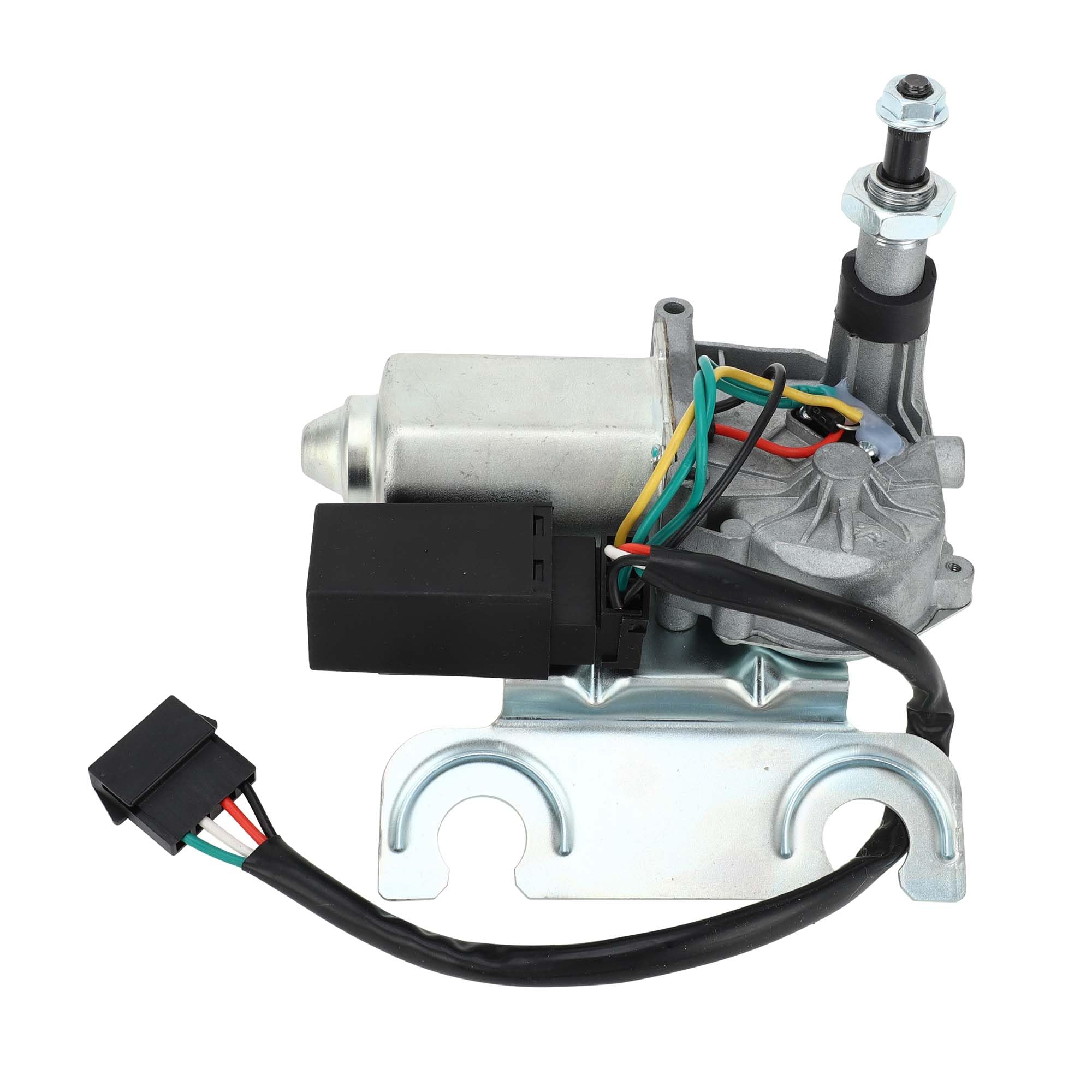 Photo 1 of Partuto Windshield Wiper Motor No.55154944/55154944AB Car Rear Windscreen Wiper Motor Replacement for Jeep Cherokee 1997-2001 4 Pin