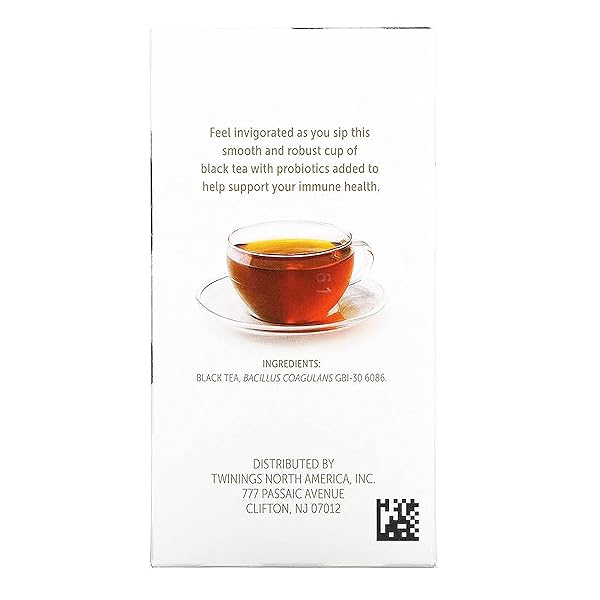 PROBIOTICS BLACK TEA – SUPPORTS IMMUNE HEALTH – ENGLISH BREAKFAST (18 TEA BAGS)