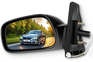 SCITOO Driver Side View Mirror Fit For Toyota Corolla 2003 2004 2005 2006 2007 2008 Non-Folding Non-heated Power adjustment Left Outside Exterior Mirror TO1320178 87940-02380, 8794002380
