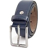 Eagle Epic Belt Men Black Leather, Men's Dress Belt, Mens Belts for Work, Casual Belt for Male, 42, Navy