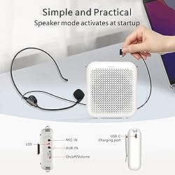 Norwii Bluetooth Voice Amplifier, Power