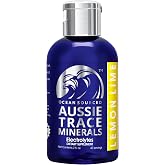 Aussie Trace Minerals - with Lemon Lime Organic Extracts | 2oz / 60mL | Electrolyte Hydration Drops | Magnesium Rich, Low Sodium