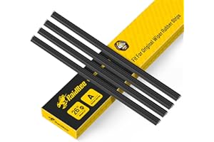 RaidBee Wiper Blade Refill,4 PCs Adjustable Size of Universal Replacement Windshield Wiper Refill Replacement for Tesla,Toyota,Hyundai,Honda Front & Rear Windshield Wiper Baldes Rubber Strip(26")