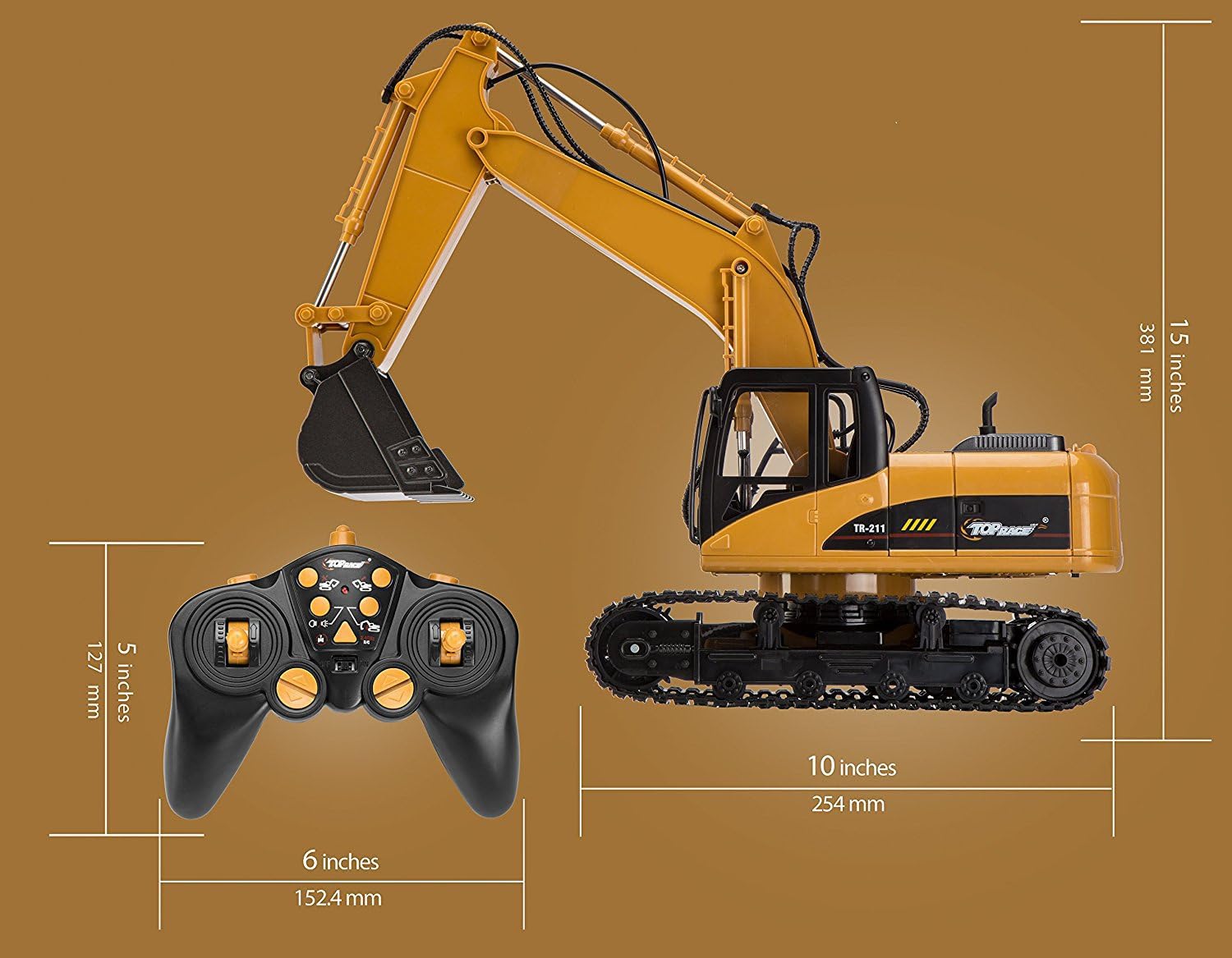 tr 211 rc excavator