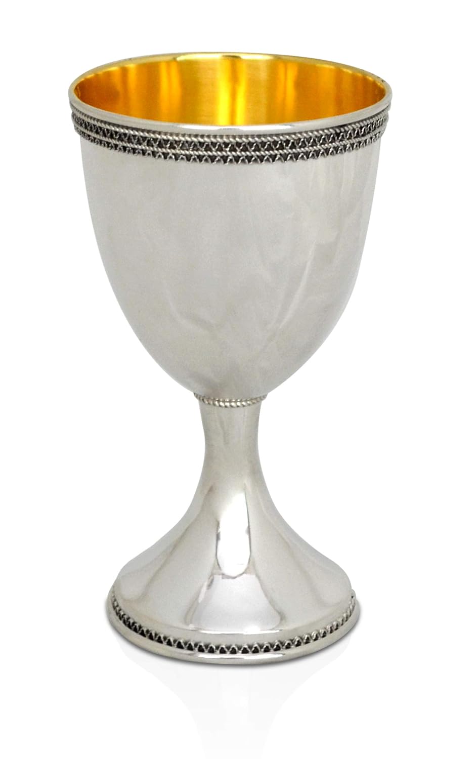 Jewish wedding gift kiddush cup 925 sterling silver