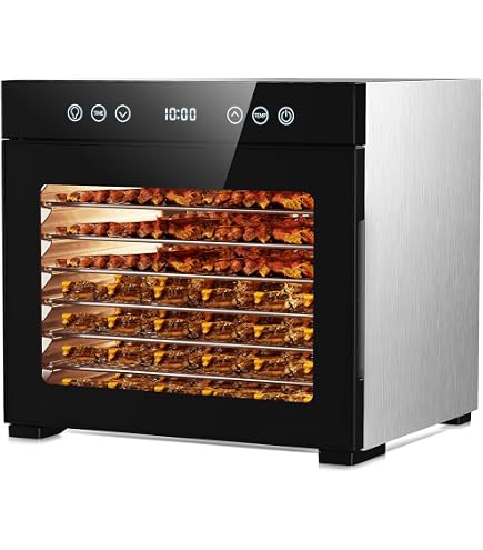 Amazon.com: Food Dehydrator, 650W Powerful Fruit Dryer Machine
