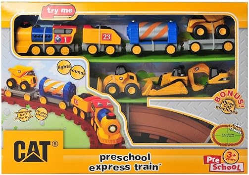 CAT Preschool Express Train L\u0026S with 3 