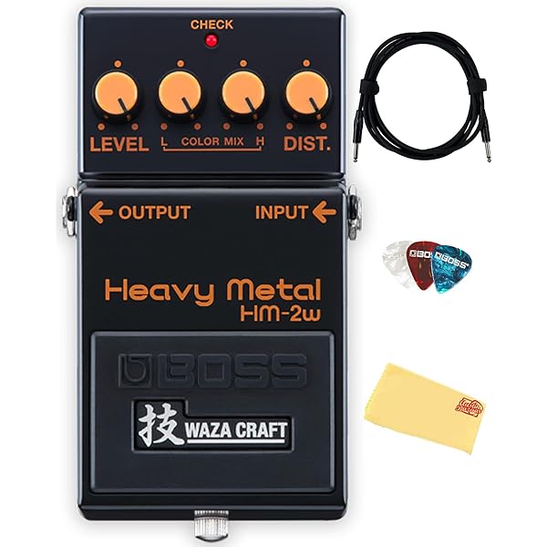 Amazon.com: Boss HM-2W Waza Craft Heavy Metal Distortion Pedal 