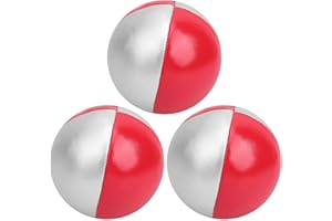 RiToEasysports Juggling Balls, 4 Types Soft PU Leather Toss Balls, Lightweight Portable Tear Resistant, with Comfortable Touc