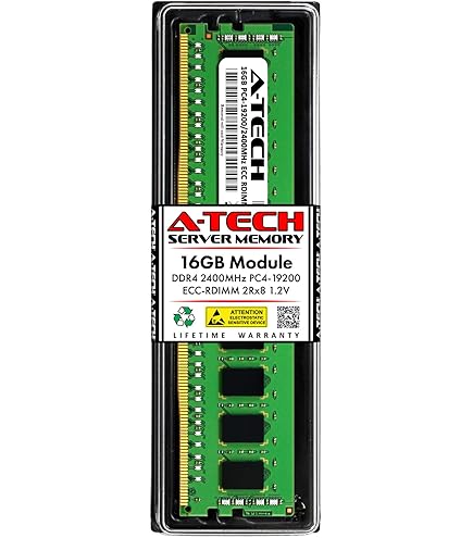 Hynix 16GB DDR4 PC4-19200 2400MHZ ECC REG DIMM Model HMA82GR7AFR8N