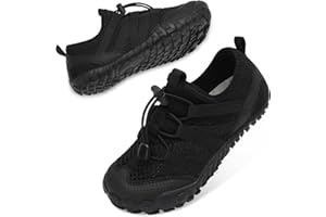 JOINFREE Kids Water Shoes Boys Girls Quick-Dry Aqua Socks Barefoot Beach Swim Shoes Lightweight Non-Slip Rubber Sole for Pool