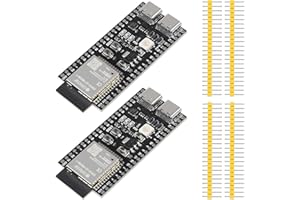 DWEII 2PCS ESP32-S3-DevKitC-1-N16R8 ESP32-S3 Development Board Wi-Fi + BLE MCU Module Integrates Complete Wi-Fi and BLE Funct
