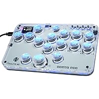 Sehawei Haute42 Arcade Stick 16Keys All-Button Gamerfinger with Custom RGB & Turbo Functions,Arcade Controller Street Fight f