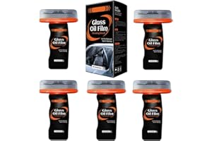 5PCS Hand-Held Glass Emulsion Car Cleaner – 3.5oz Windscreen Oil Film & Fingerprint Remover for Car Windows Mirrors Glass Sur