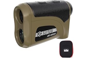 SG SURGOAL Range Finder 6X Magnification 3000/4000 Yards Waterproof Laser Rangefinder with Slope Compensation Outdoor Distance Measurement for Hunting Golfing Shooting