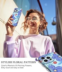 Avocase for iPhone 13 Pro Max Case, Colorful Oil