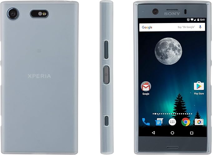 Amazon Com Xcessor Vapour Flexible Tpu Case For Sony Xperia Xz1 Compact Transparent