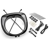 CIRO Fang Headlight Bezel for Indian Chieftain (Black)