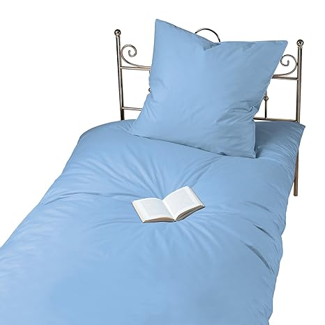 Erwin Müller Oberbett Daunen/Feder blau - Wärmestufe 4 Größe 135x200 cm