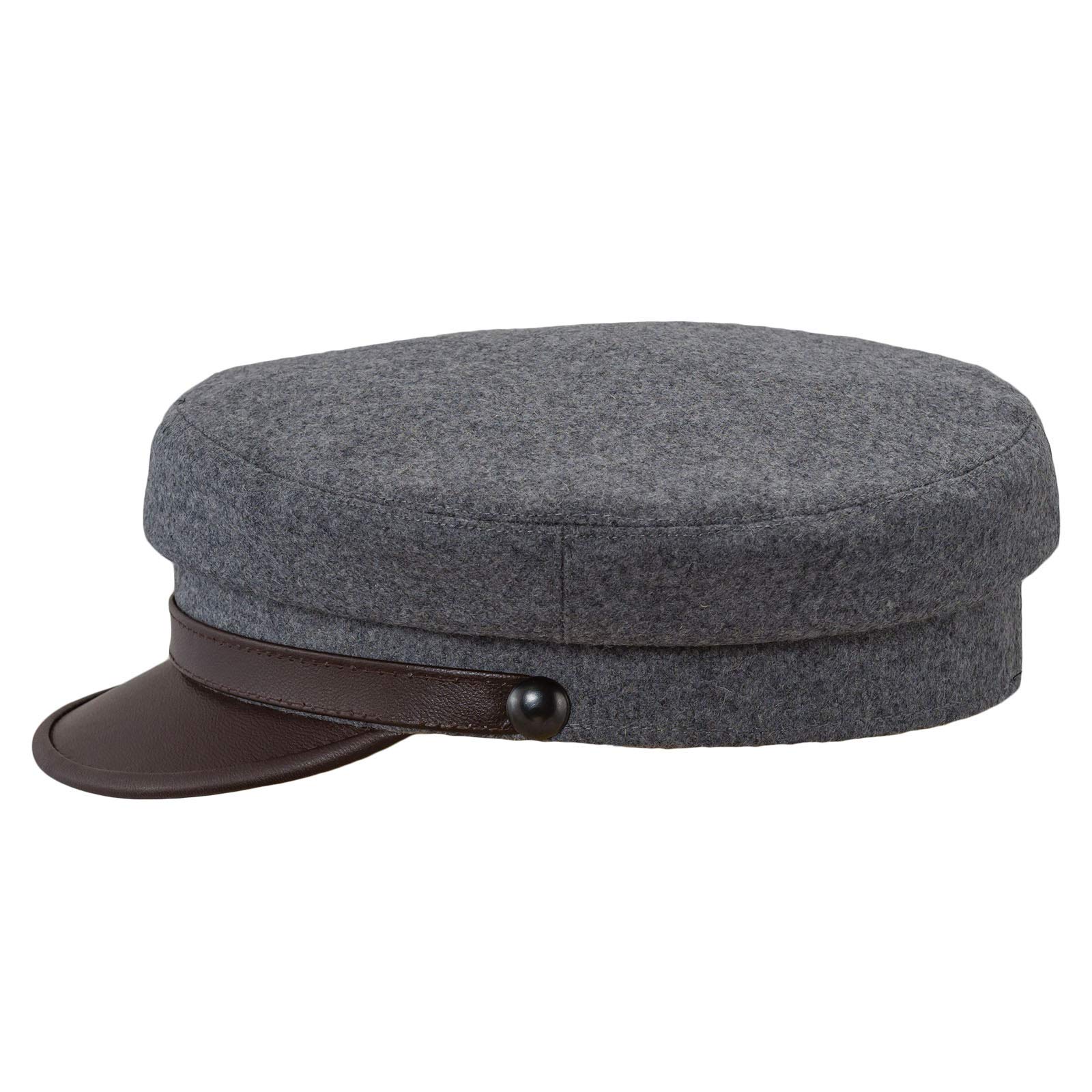 Cap Leather Visor 