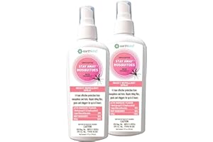 EarthKind Stay Away Mosquitoes Insect Repellent - Plant-Based, Unscented Mosquito Body Spray with Picaridin - Up to 14-Hour Protection - Safe for Children When Used As Directed - 4-Oz (2-Pack)