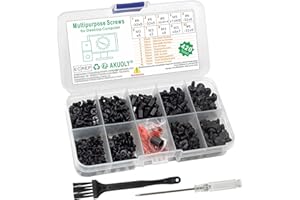 Akuoly Computer Screws PC Assembling Standoff Set Motherboard Screws 420pcs