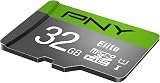 PNY Elite 32GB microSDHC Class 10 UHS-I U1 100MB/s with SD Adapter view 3