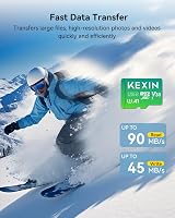 KEXIN 128GB Micro SD Card XC UHS-I A1 Class 10 100MB/s 2 Pack view 3