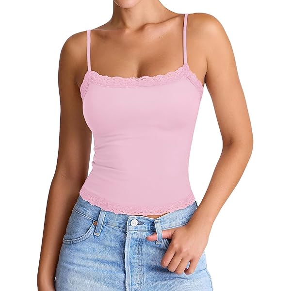 ྀི⋆꙳ pink cherry camisole Women Y2K Cherry Print Cami Top Sexy Ruched Front Spaghetti