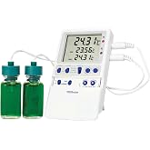 Traceable&reg; High-Accuracy Refrigerator/Freezer Thermometers with Calibration (2 Bottle Probes)