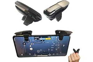 Rechargeable Auto Trigger Joystick for Mobile Gaming - 50 Shots/Sec, L1R1 Shoot, Sensitive External Controller for PUBG, Fort