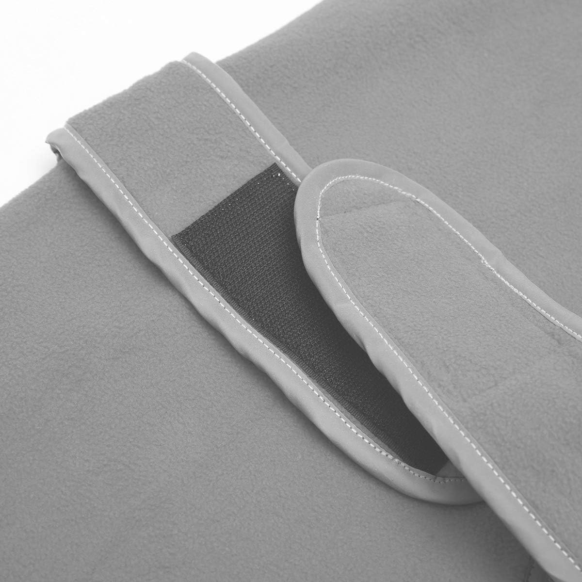 Geyecete Greyhound Cosy Fleece Jumper, Winter Coat for Greyhound Lurcher, Whippet, Salukis - Gray - S - Image 5
