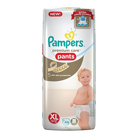 Pampers Premium Care Extra Large Size Diapers Pants (44 Count)