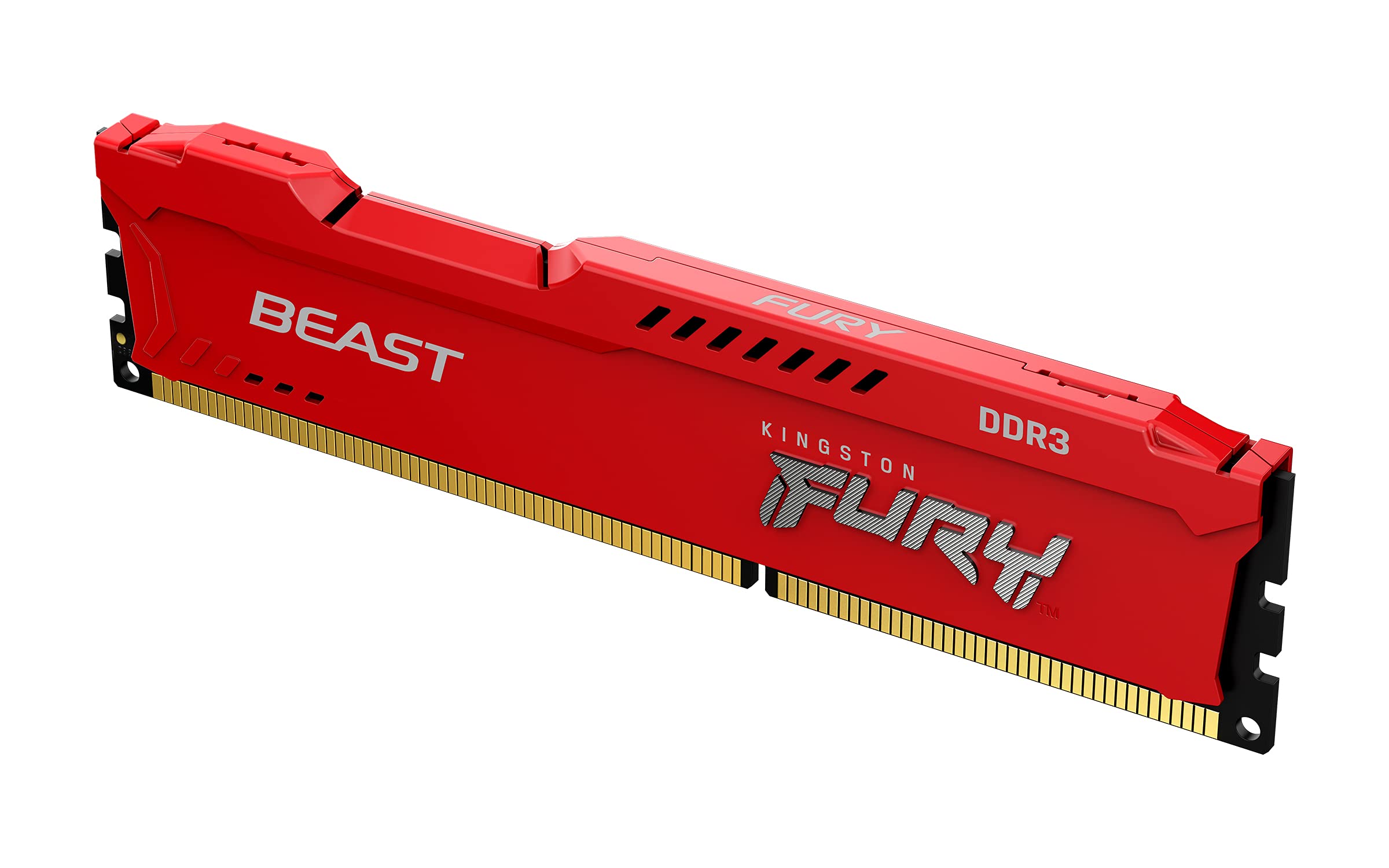 Kingston FURY Beast Red 4 GB 1866 MHz DDR3 CL10 Desktop Memory Single Module KF318C10BR/4