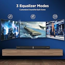 Assistrust Sound Bar for Smart TV,90W Soundbar with