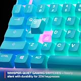 SteelSeries Apex 3 TKL Gaming Keyboard Silent 8-Zone RGB IP32 Aqua view 5
